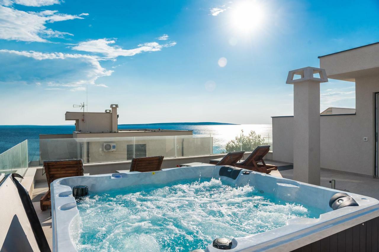 Luxury Penthouse Apartment Mandre Exterior foto
