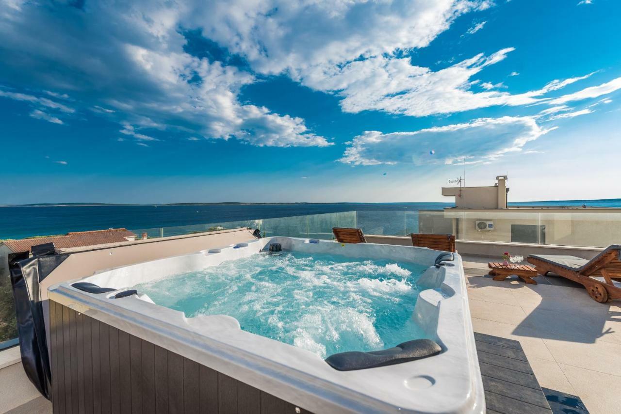 Luxury Penthouse Apartment Mandre Exterior foto