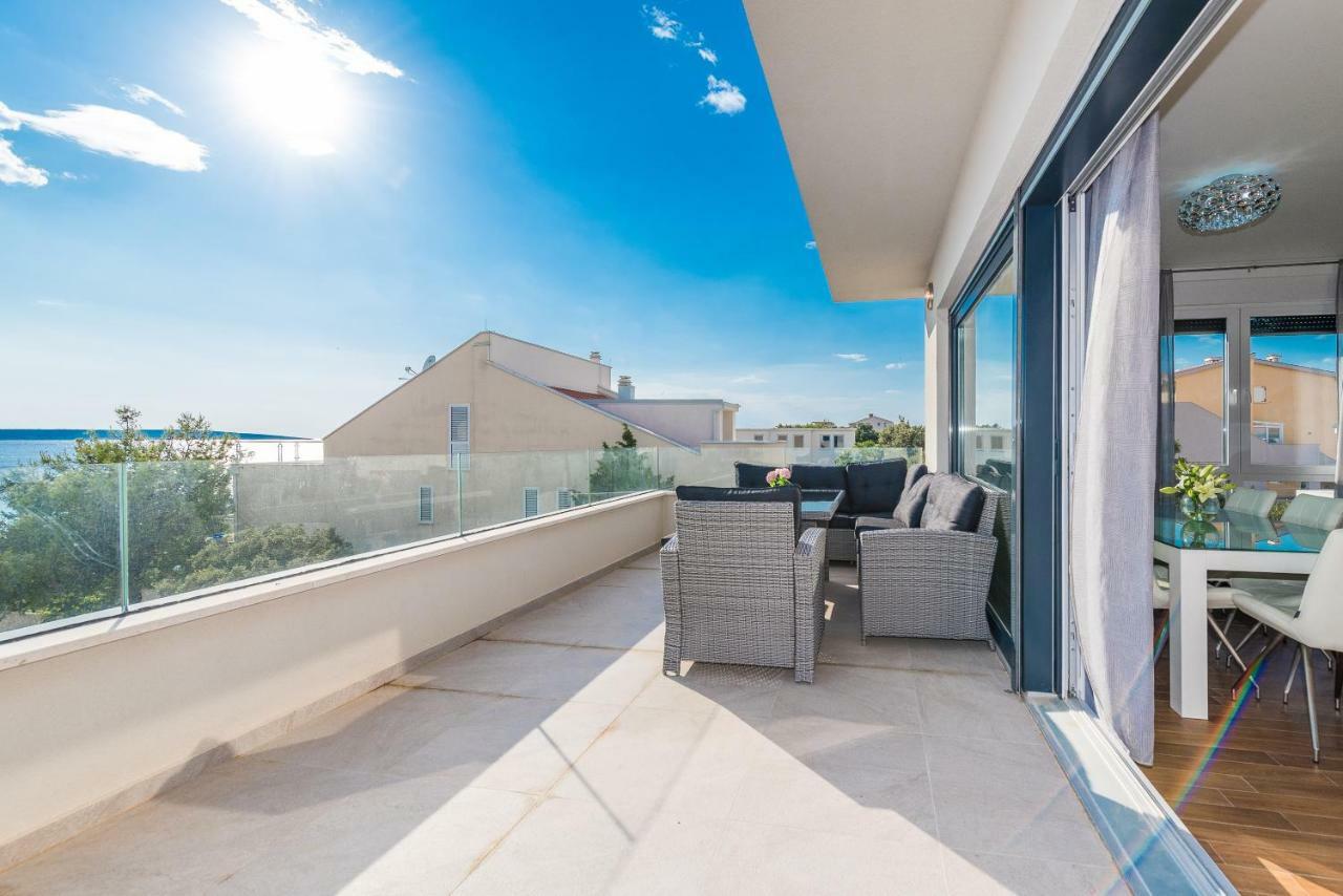 Luxury Penthouse Apartment Mandre Exterior foto