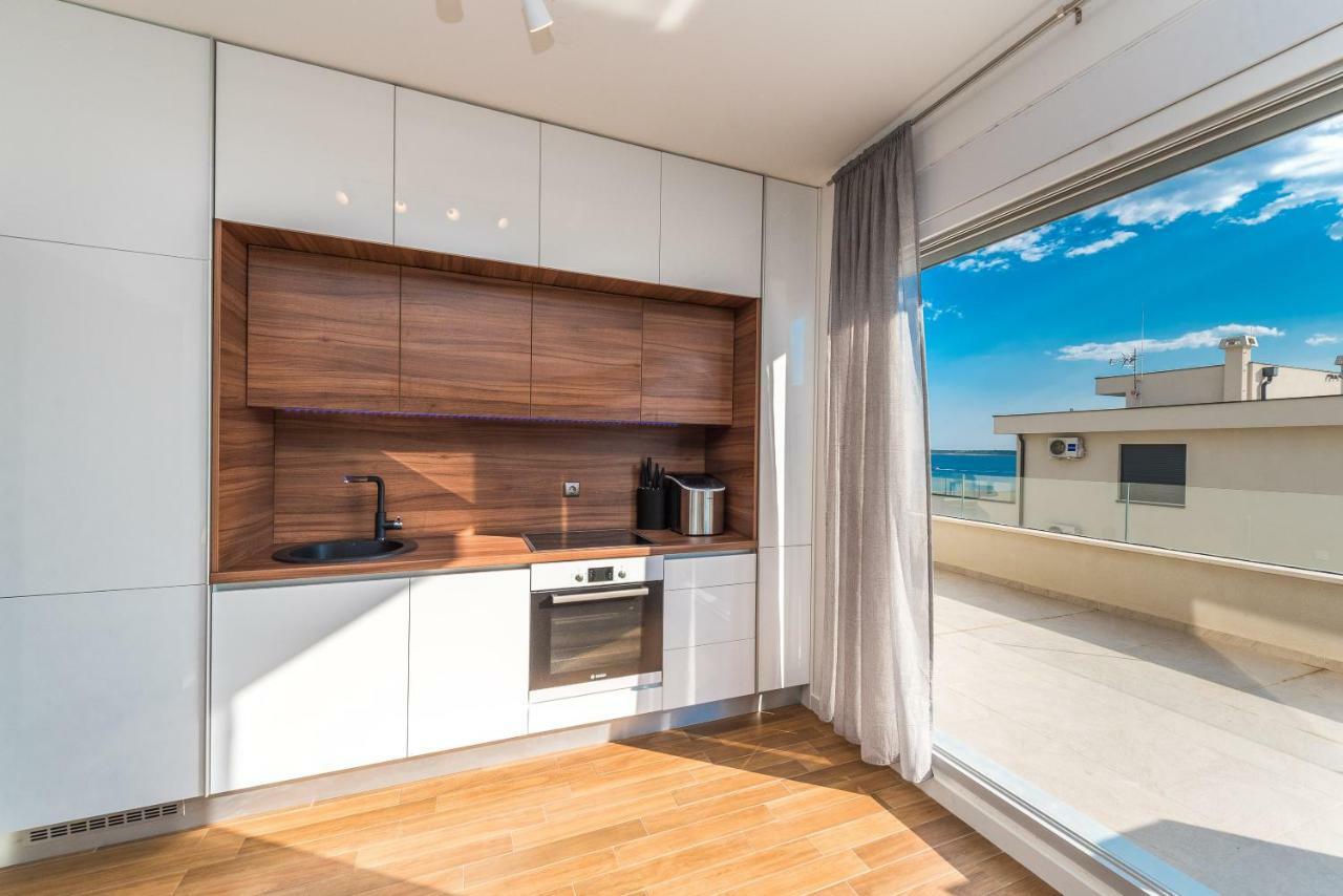 Luxury Penthouse Apartment Mandre Exterior foto