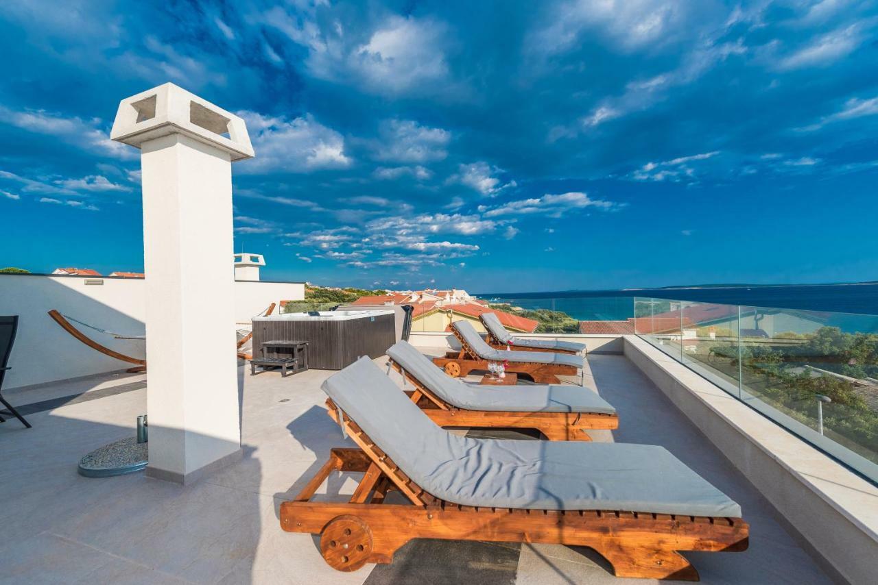 Luxury Penthouse Apartment Mandre Exterior foto