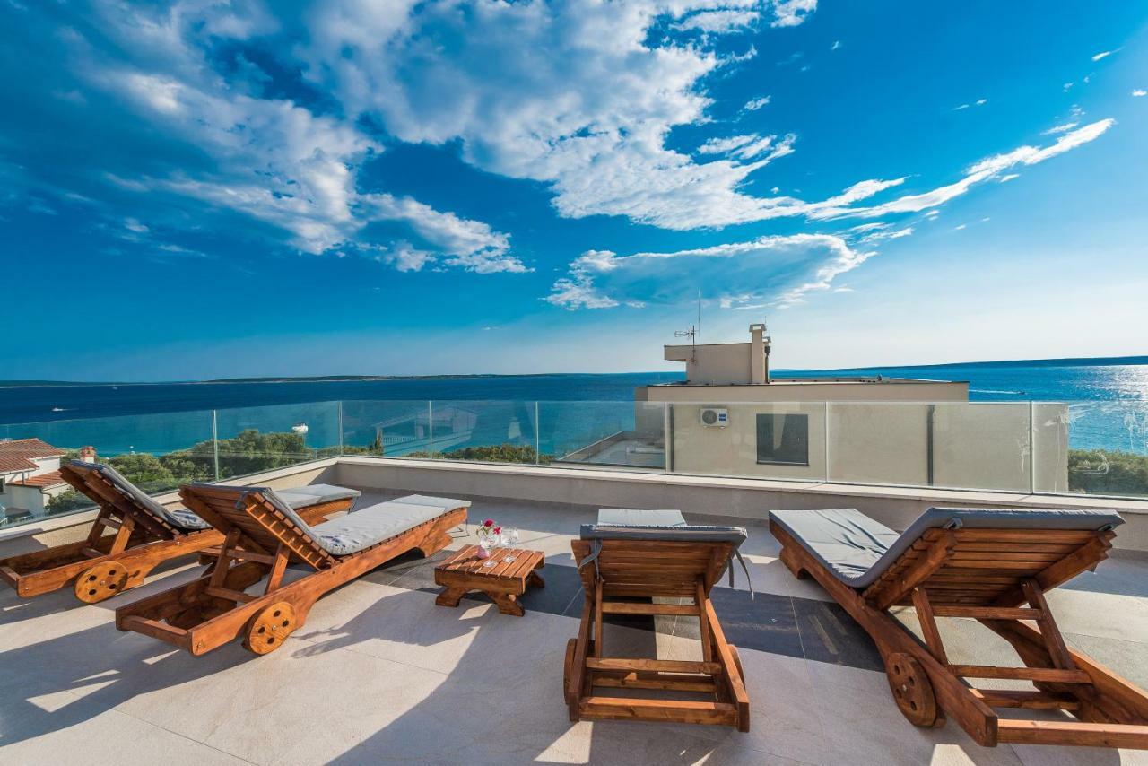 Luxury Penthouse Apartment Mandre Exterior foto
