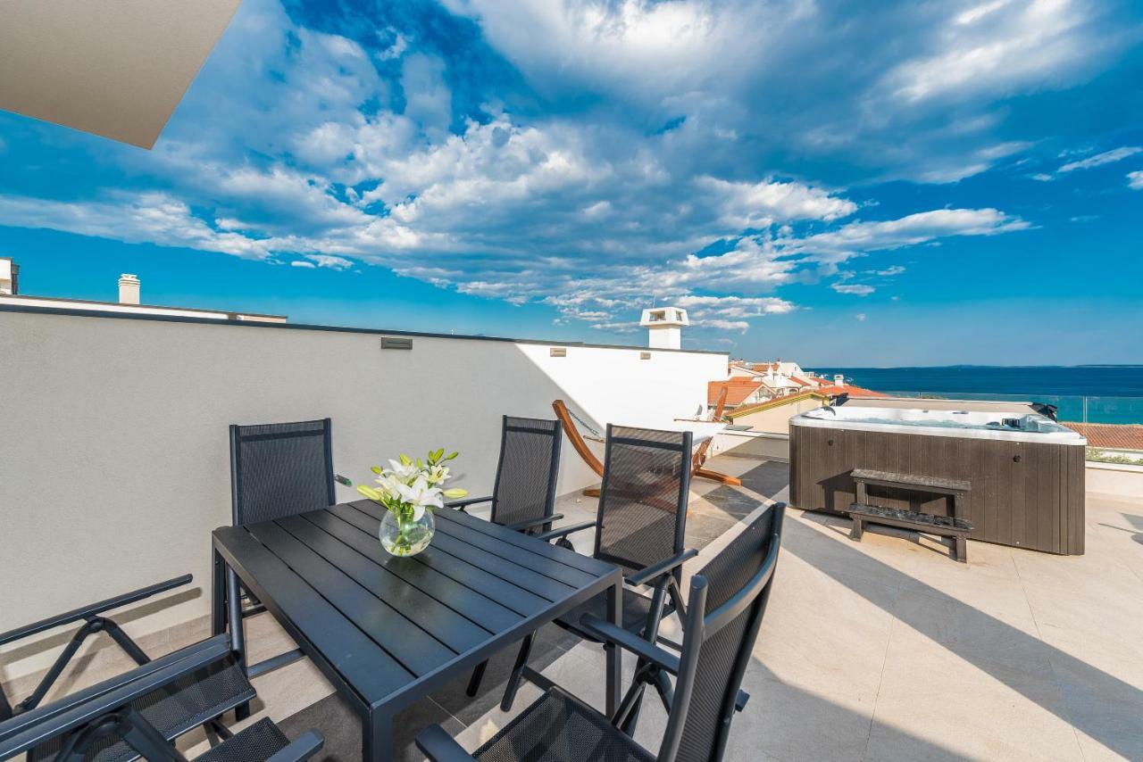 Luxury Penthouse Apartment Mandre Exterior foto
